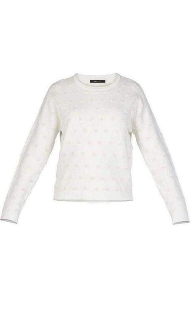 BCBGMAXAZRIA Polka Dot Sweatshirt - Runway Catalog