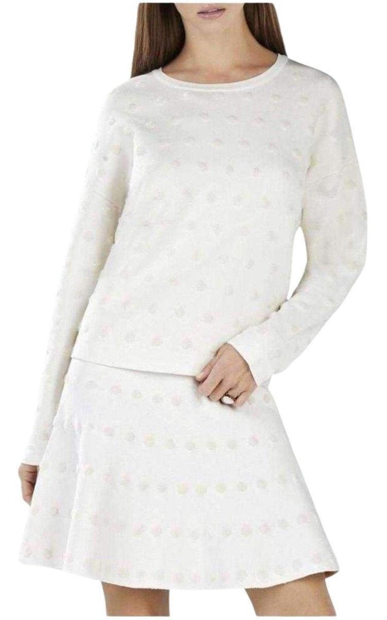 BCBGMAXAZRIA Polka Dot Sweatshirt - Runway Catalog