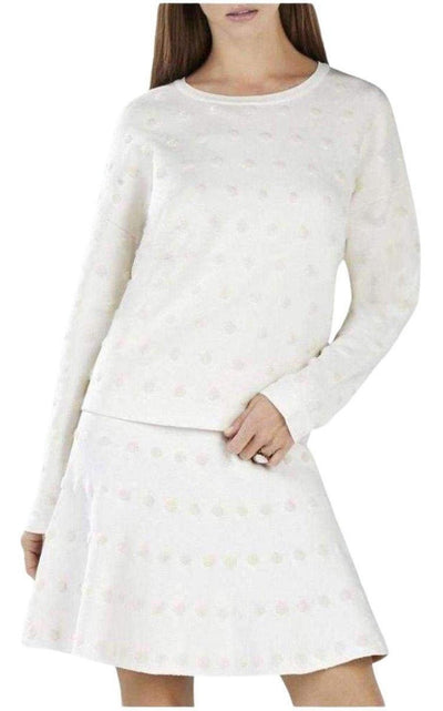 BCBGMAXAZRIA Polka Dot Sweatshirt - Runway Catalog