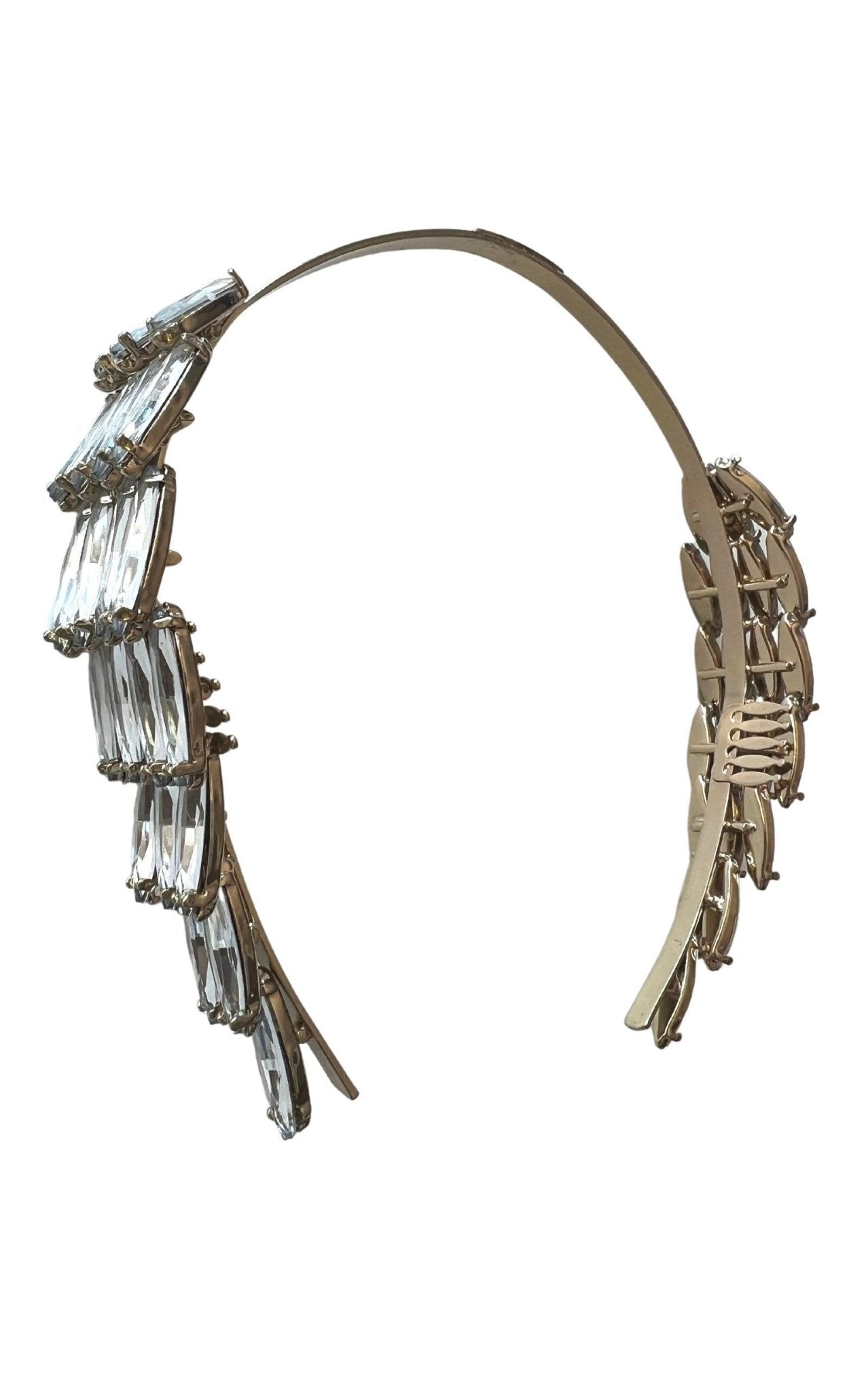 BCBGMAXAZRIA Rhinestone Headpiece - Runway Catalog