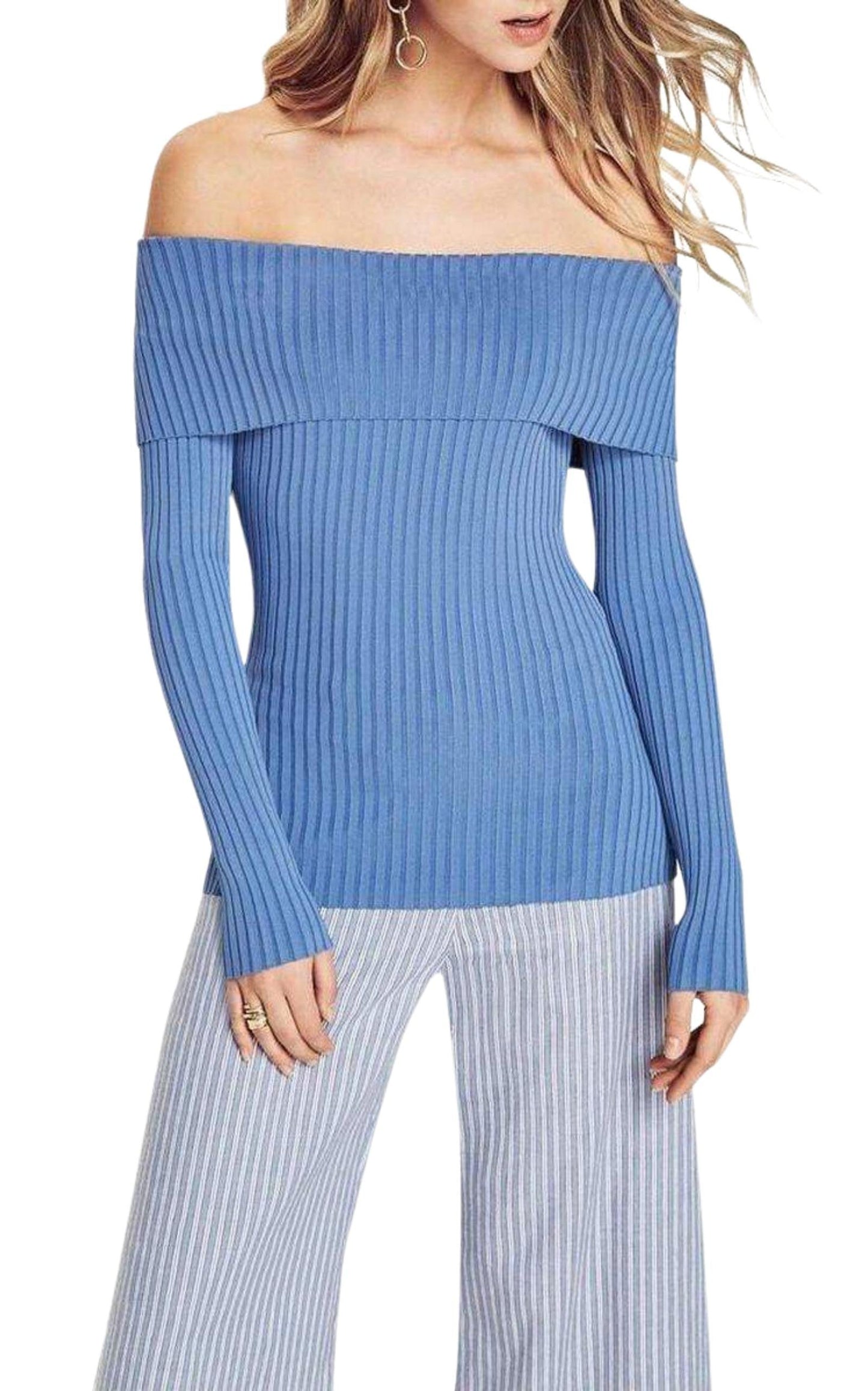 Risa Off-The-Shoulder Sweater BCBGMAXAZRIA