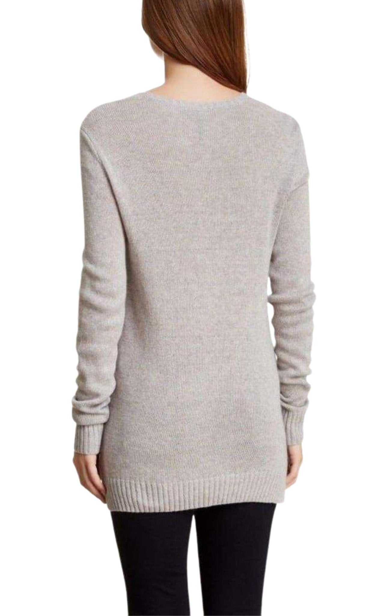 BCBGMAXAZRIA Rooney Graphic Long Sleeve Sweater - Runway Catalog