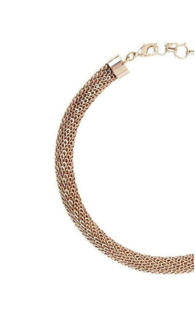 BCBGMAXAZRIA Rose Gold Looped Chain Necklace - Runway Catalog