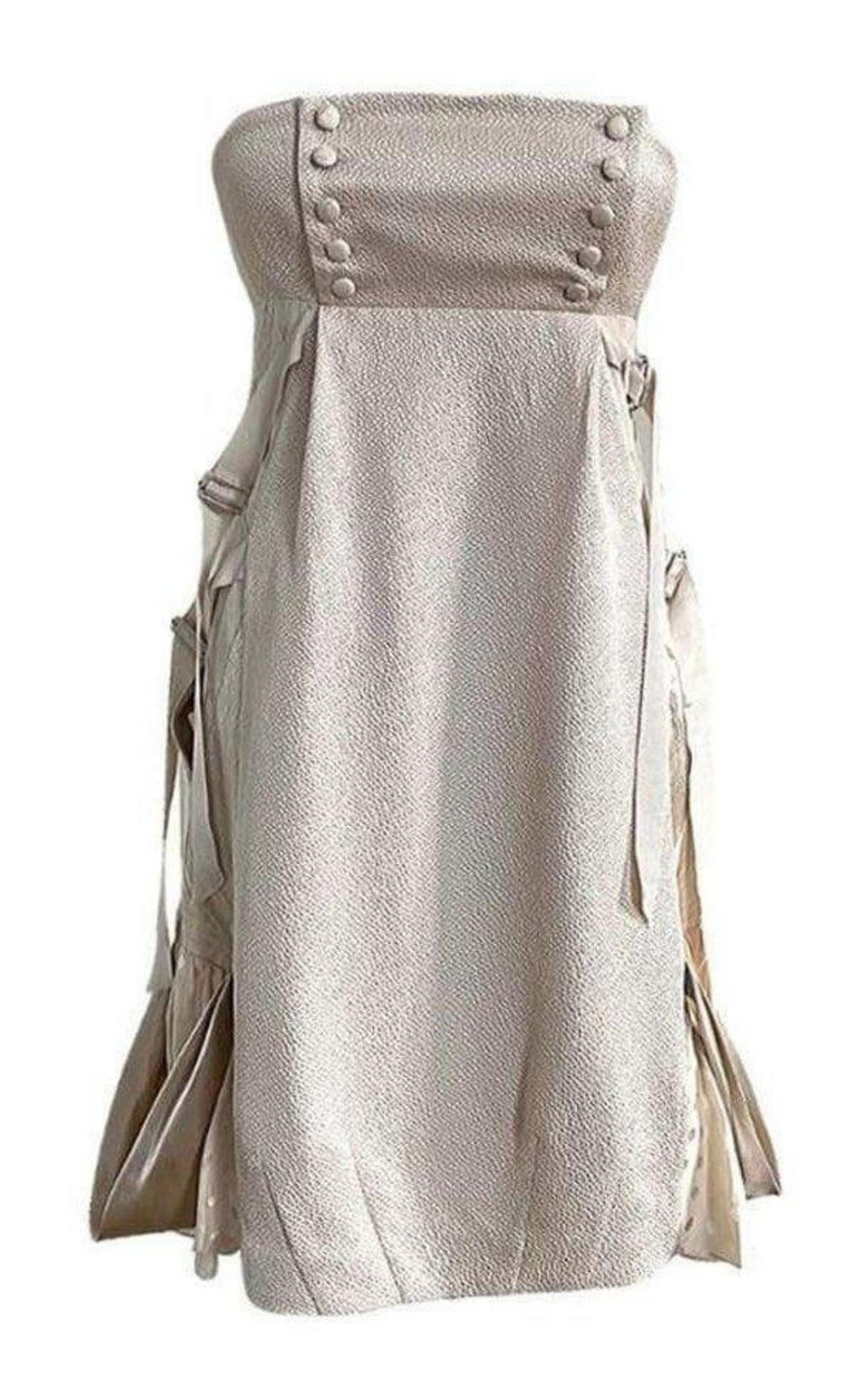 Runway Silk Blend Dress BCBGMAXAZRIA