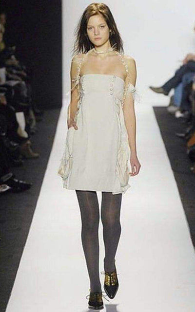 Runway Silk Blend Dress BCBGMAXAZRIA