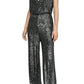 Sequinned Wide-Leg Jumpsuit BCBGMAXAZRIA