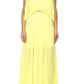 Shaina Citron Sleeveless Pleated Gown BCBGMAXAZRIA