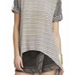 Silk Caterina Split Back Top BCBGMAXAZRIA