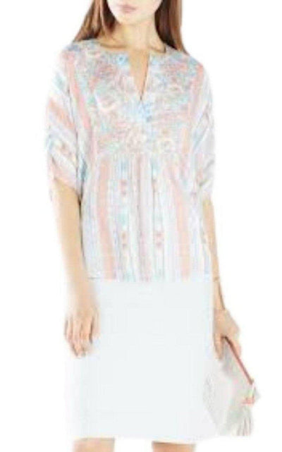 BCBGMAXAZRIA Skarlett Relaxed Handkerchief Top - Runway Catalog