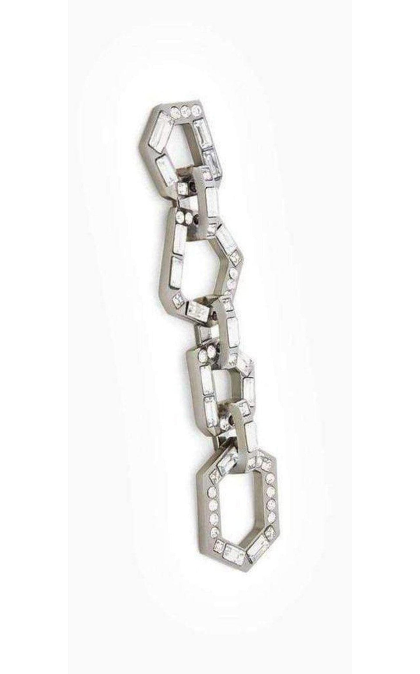 Stone Link Chain Earrings BCBGMAXAZRIA