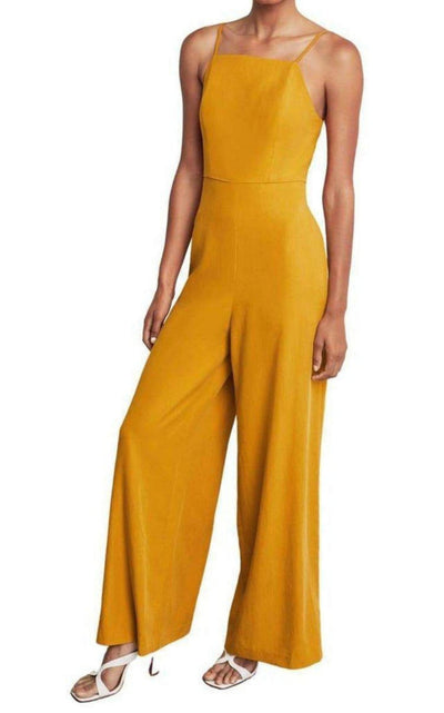 BCBGMAXAZRIA Strappy Wide Leg Jumpsuit - Runway Catalog