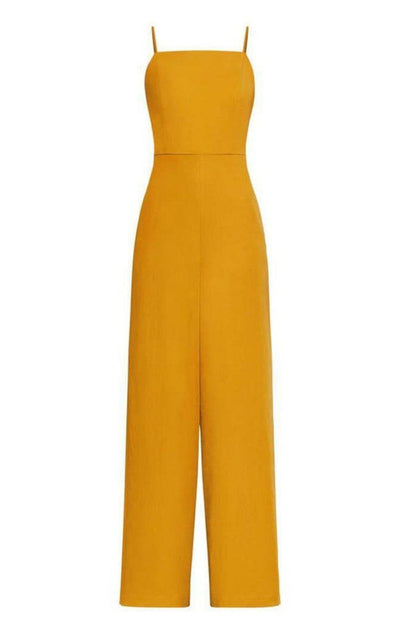 BCBGMAXAZRIA Strappy Wide Leg Jumpsuit - Runway Catalog