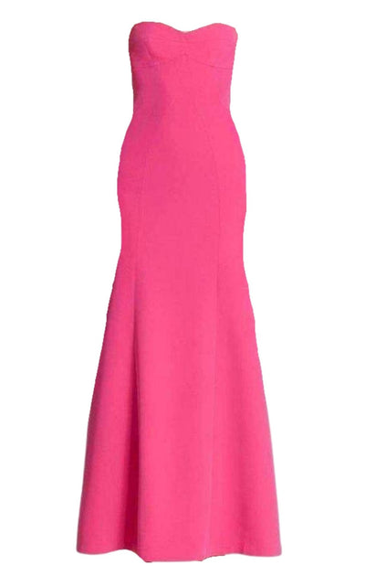 BCBGMAXAZRIA Surrey Strapless Fitted Bustier Gown - Runway Catalog