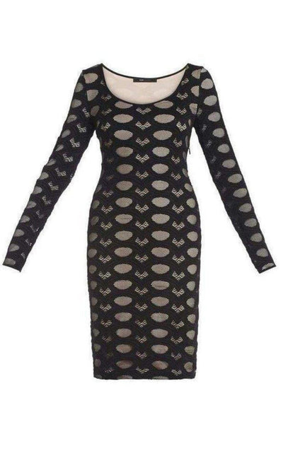 BCBGMAXAZRIA Tanya Long Sleeve Lace Dress - Runway Catalog