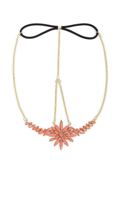 BCBGMAXAZRIA Tri - Chain Elastic Headband - Runway Catalog