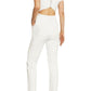 White Haida One-shoulder Jumpsuit BCBGMAXAZRIA