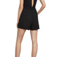 Wide-Leg Halter Romper BCBGMAXAZRIA