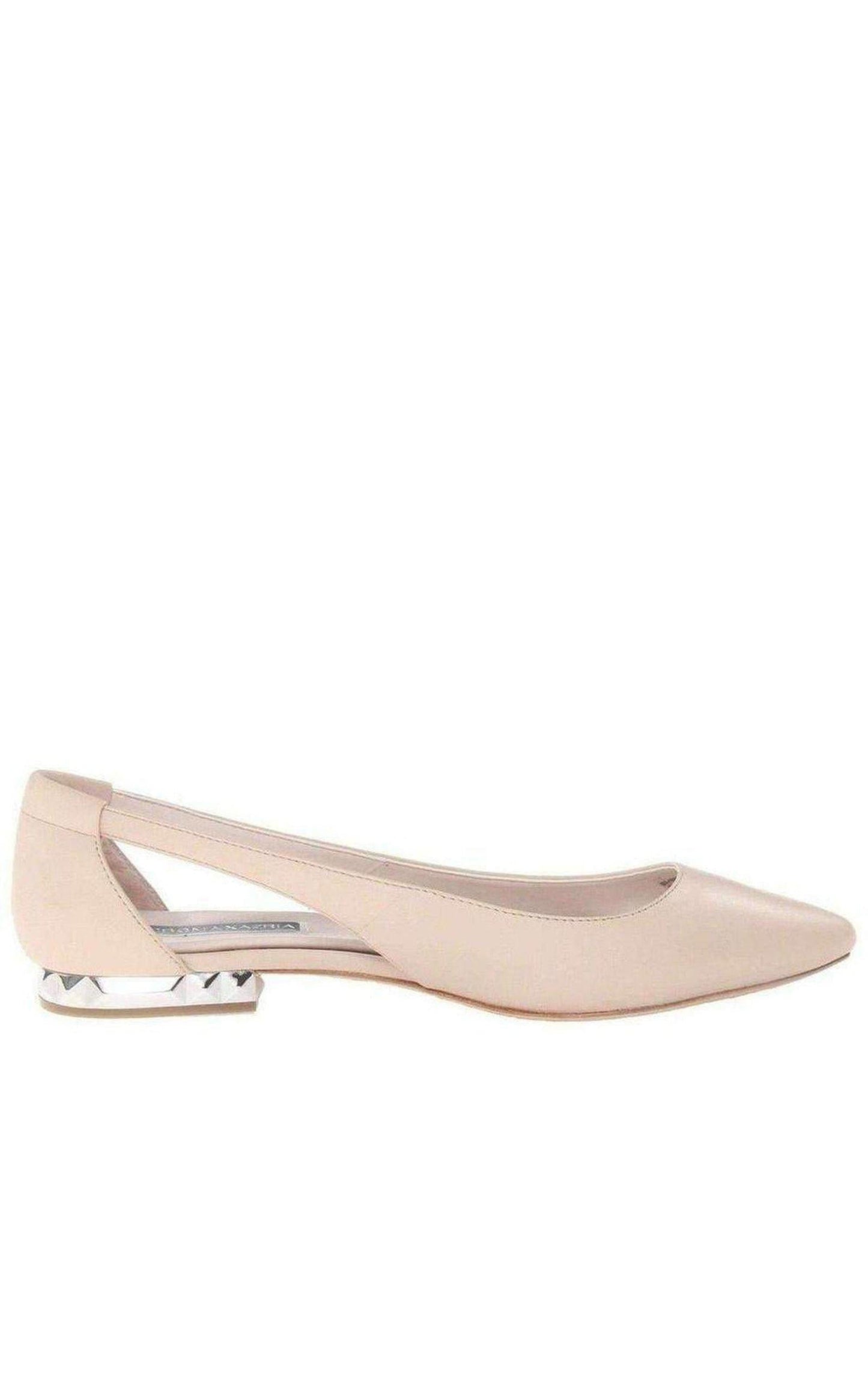 Window Cutout Studded-Heel Flat BCBGMAXAZRIA