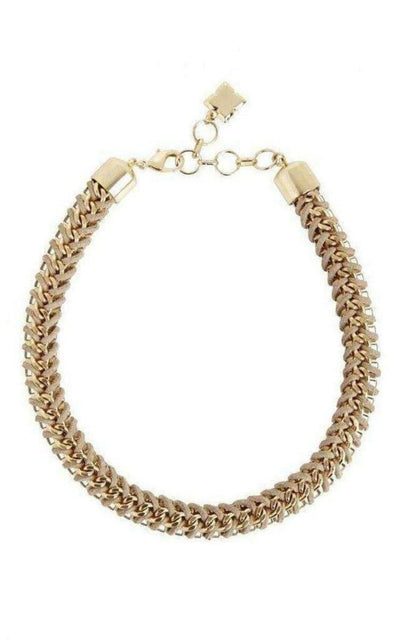 BCBGMAXAZRIA Woven Box Chain Necklace - Runway Catalog