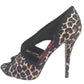 Walter Satin Leopard Print Pumps Betsey Johnson