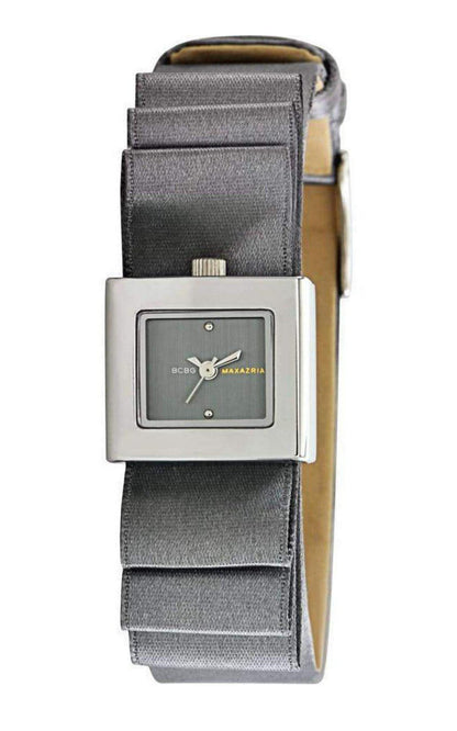 BCBGMAXAZRIABG6344 with Grey Satin Leather Strap Watch - Runway Catalog