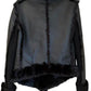  BCBGMAXAZRIABlack Faux Leather Jacket - Runway Catalog