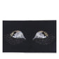  BCBGMAXAZRIABlack Harlow Eye-Embellished Envelope Clutch - Runway Catalog