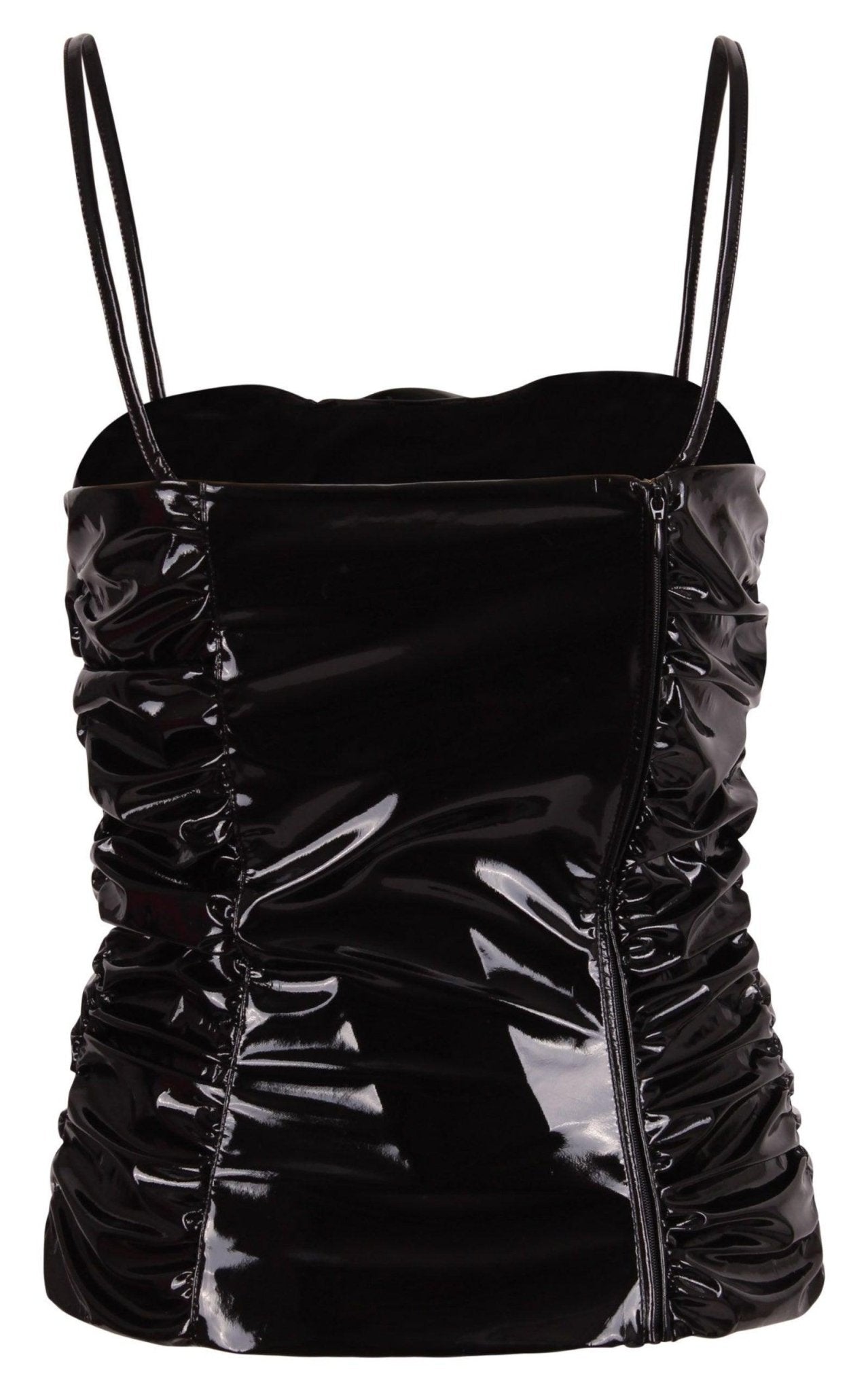 Blumarine Corsage Ruched Top - Runway Catalog