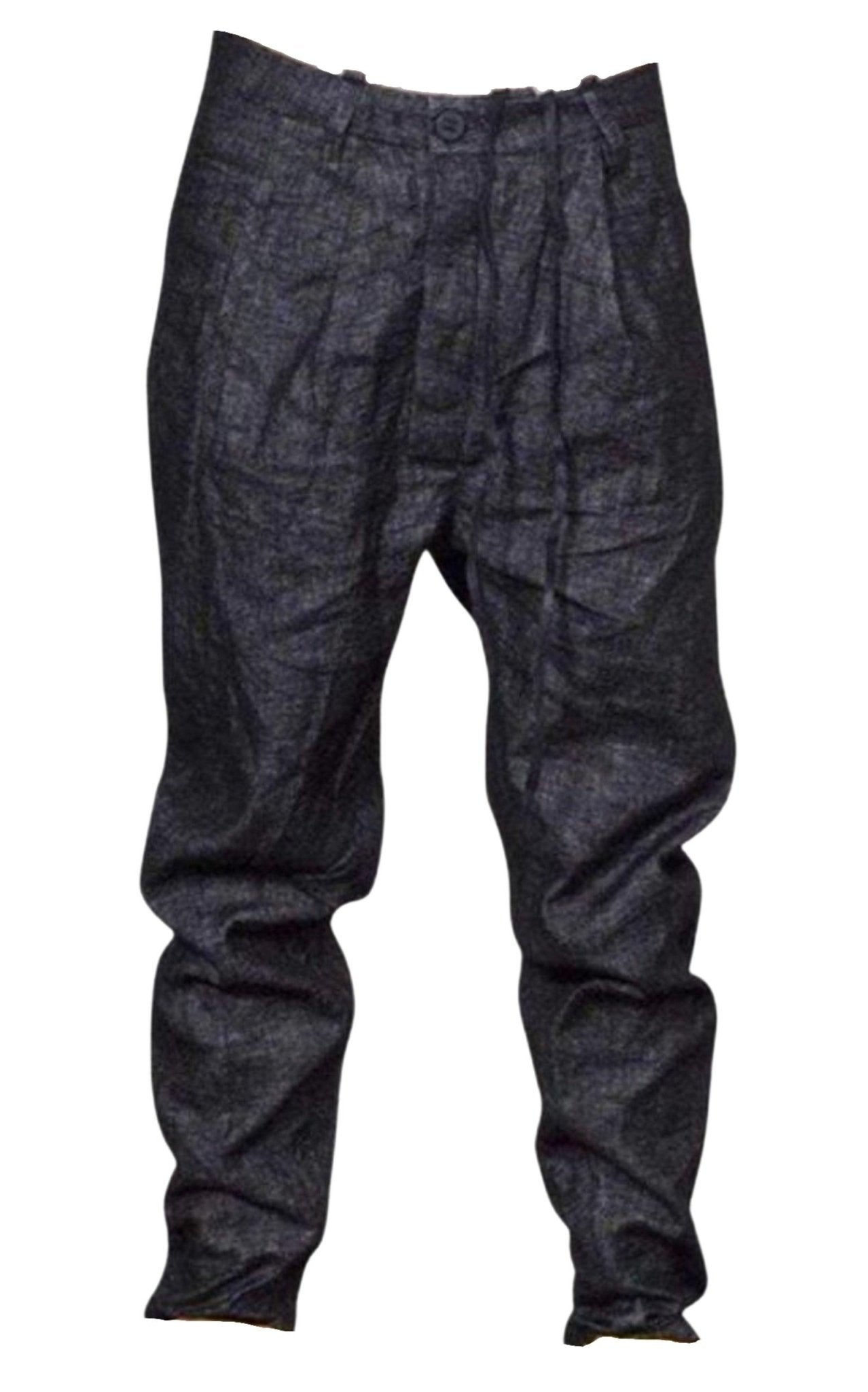 Boris Bidjan Saberi Loose Fit Grey Trousers Pants - Runway Catalog