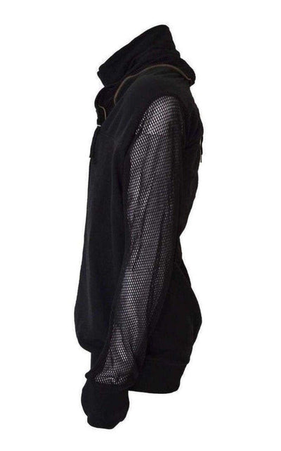 Boris Bidjan Saberi Symbiosism Cotton Jumper with Adjustable Neck - Runway Catalog
