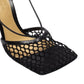 Fishnet Mesh Leather Sandal Bottega Veneta