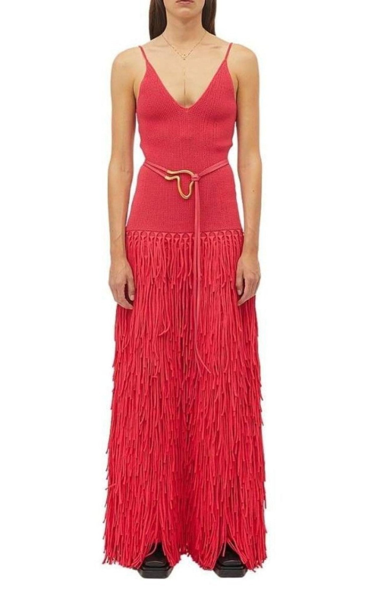 Bottega Veneta Leather Double Strap Belt - Runway Catalog