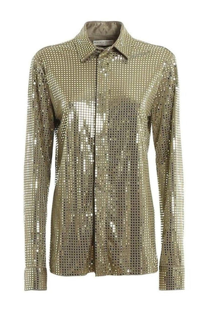 Bottega Veneta Mirror Shirt Buttons Closure Long Sleeves - Runway Catalog