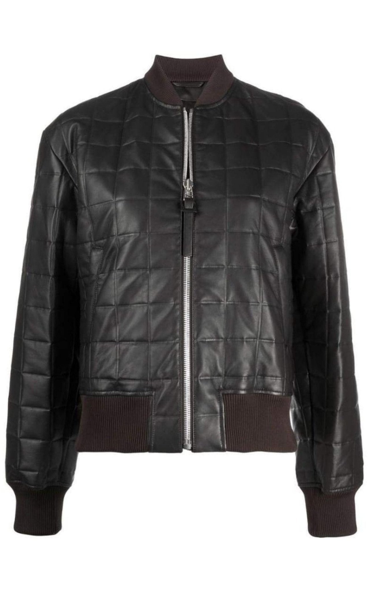 Bottega Veneta Quilted Leather Bomber Jacket - Runway Catalog
