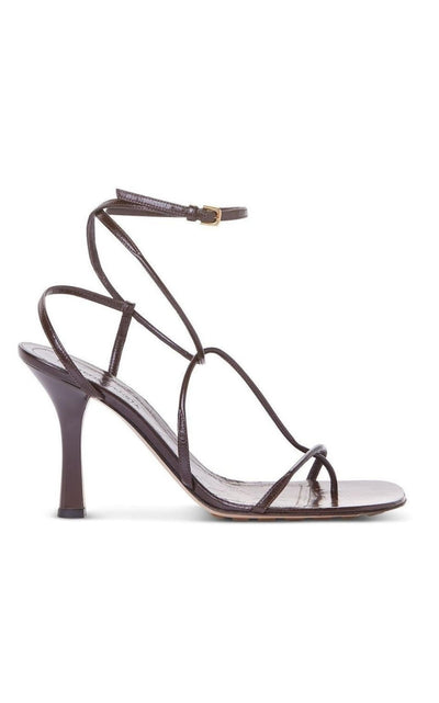 Bottega Veneta Square Toe Strappy Sandals - Runway Catalog