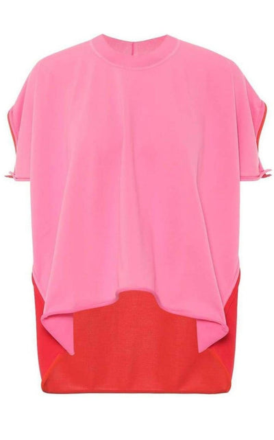 Bottega Veneta Two - tone Jersey T-shirt - Runway Catalog