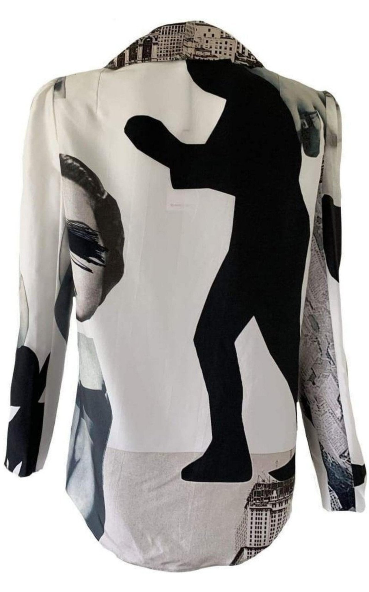 Carven Printed Silk Habotai Shirt - Runway Catalog