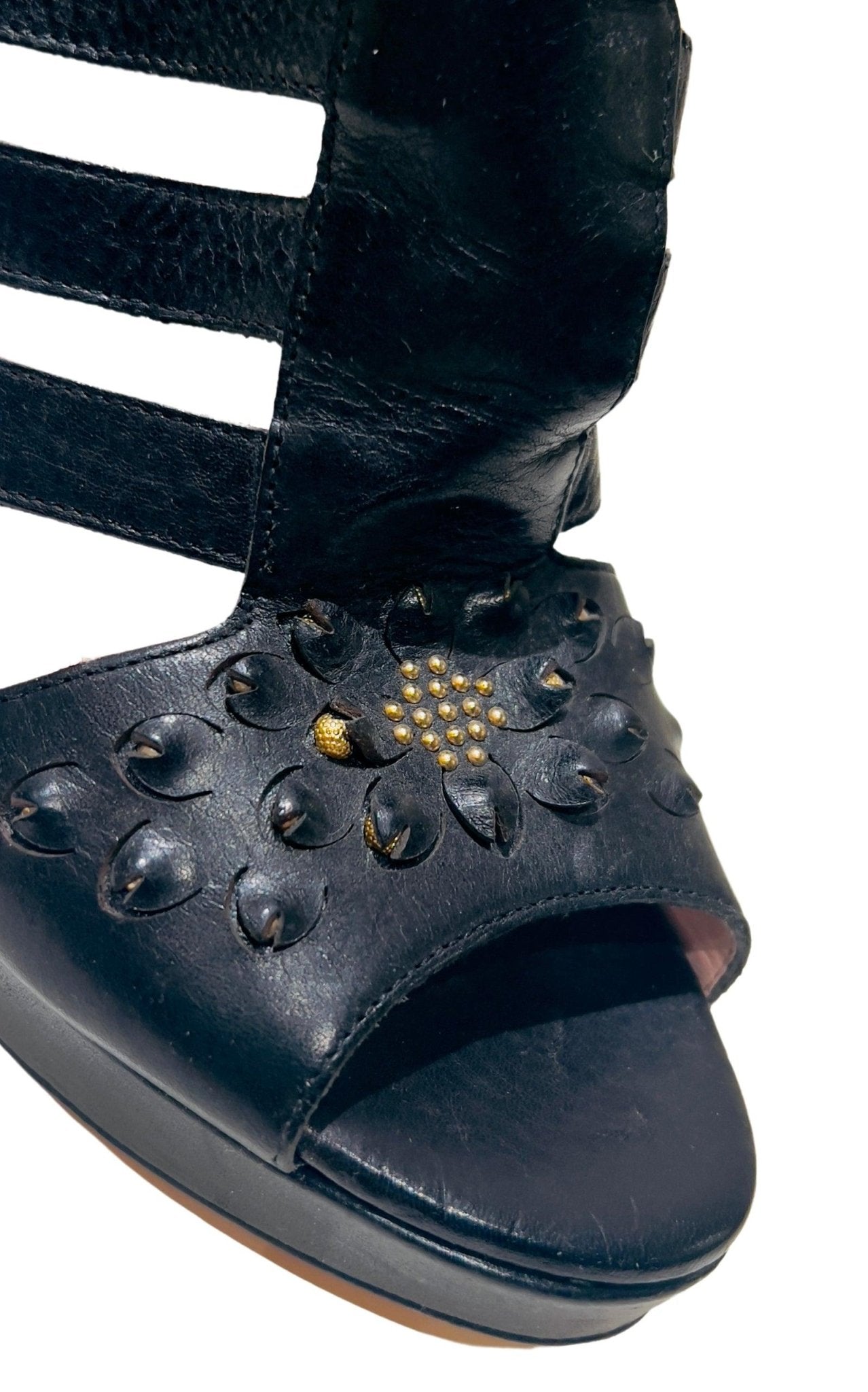 Cavallini Cavallini Leather Sandals - Runway Catalog