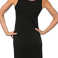 Black cotton dress Chloe