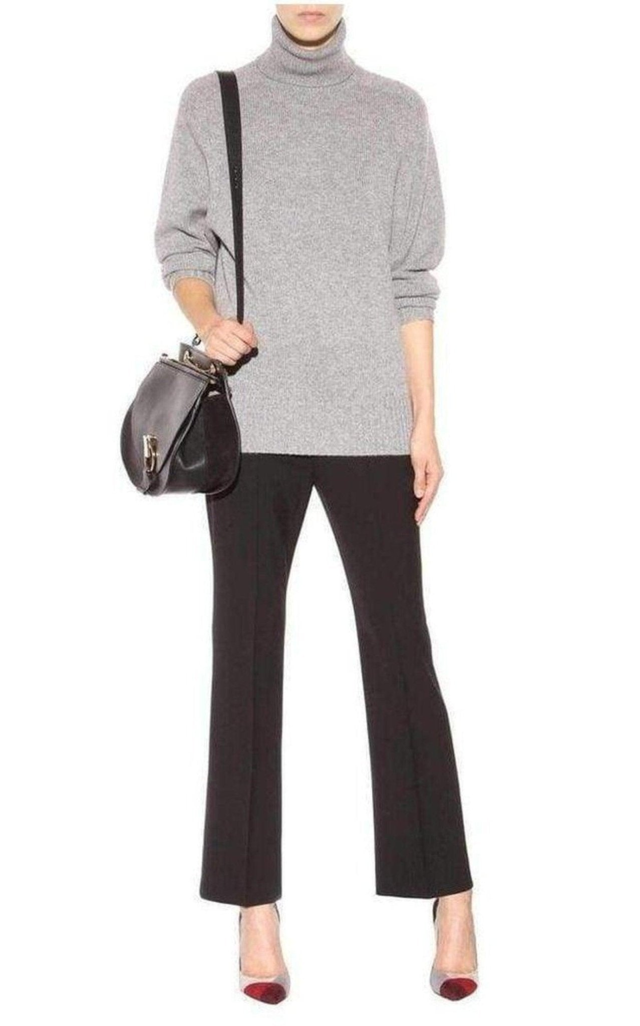 Chloe Black Leather Goldie Shoulder Bag - Runway Catalog