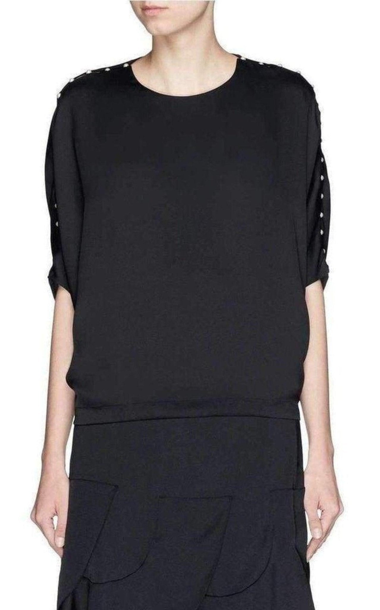 Chloe Black Silk Shirt - Runway Catalog
