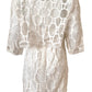 Crochet Lace Cotton Dress Chloe