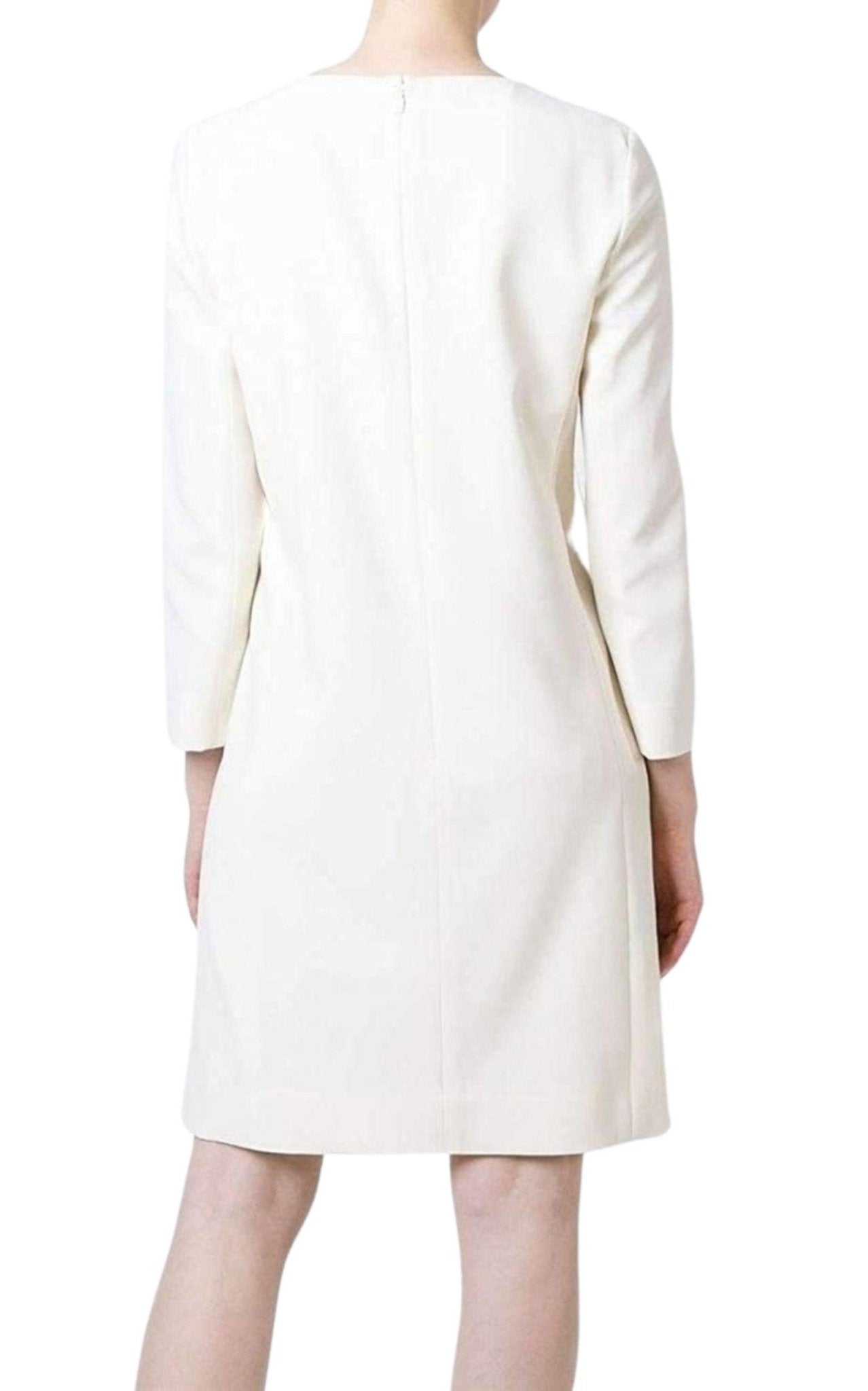 Chloe Decorative Button Dress - Runway Catalog