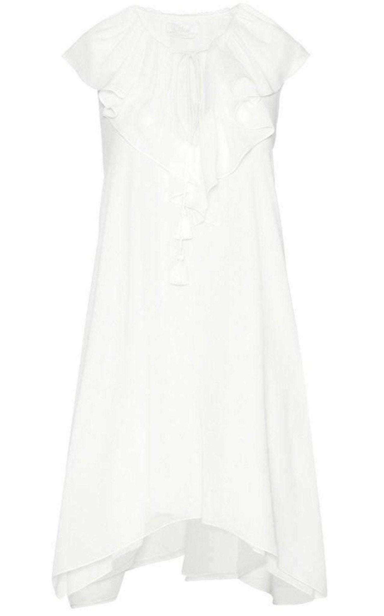 Chloe Fine Sheer Crepe Dress - Runway Catalog