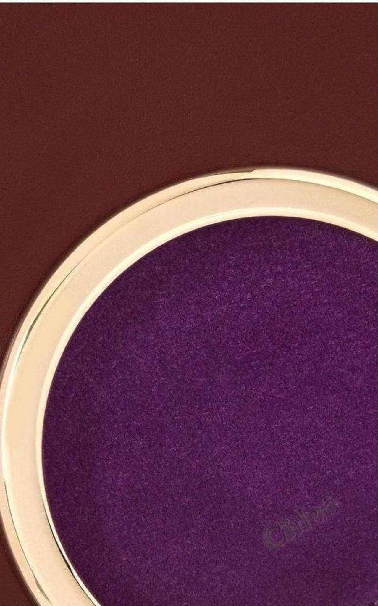 Chloe Gabrielle Burgundy Leather Clutch - Runway Catalog