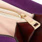 Gabrielle Burgundy Leather Clutch Chloe