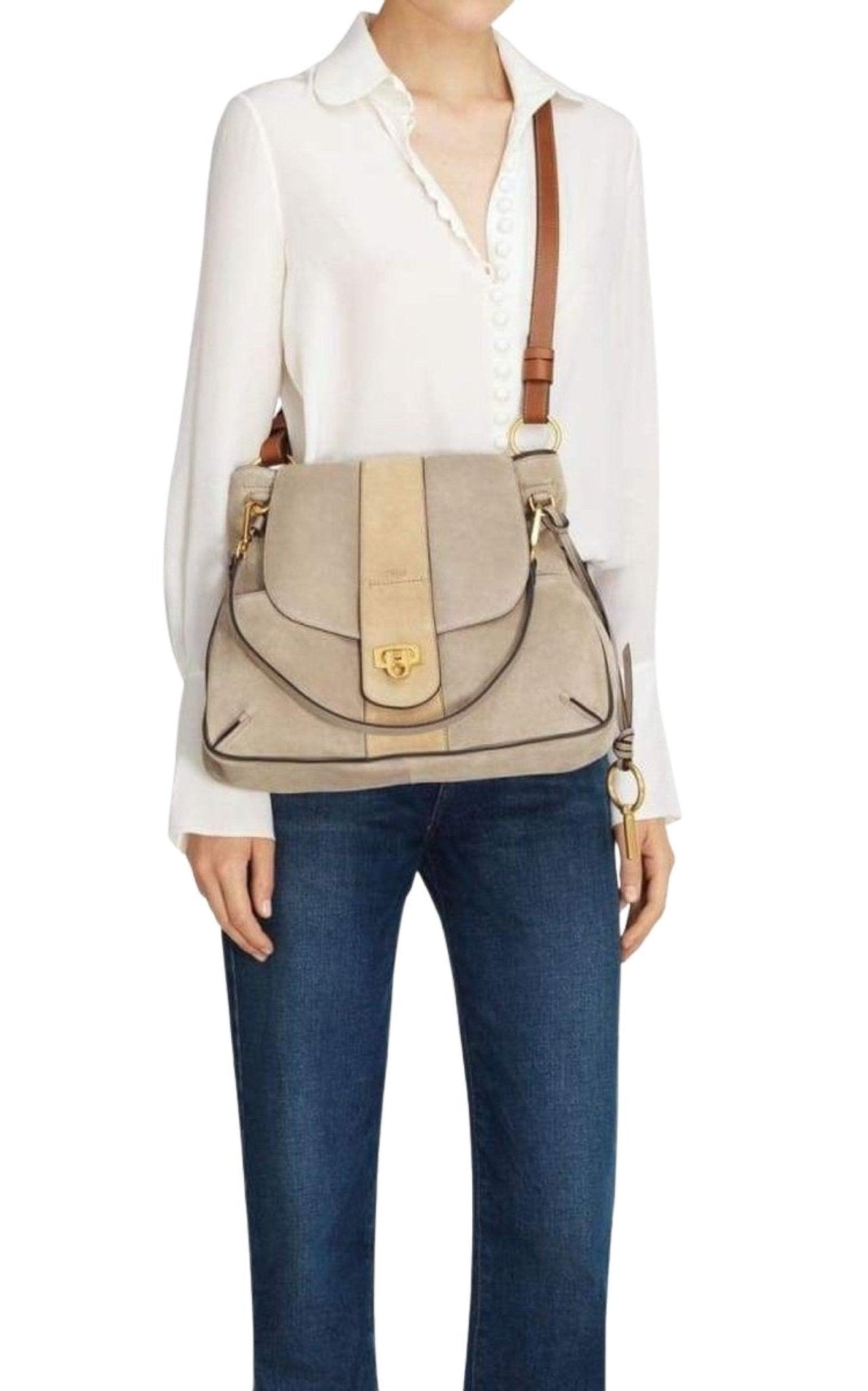 Chloe Leather Lexa Crossbody Bag - Runway Catalog