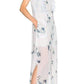 Ruffle Trimmed Printed Fil Coupe Maxi Dress Chloe