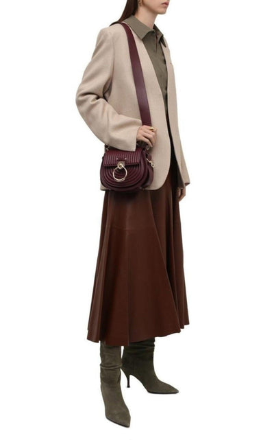 Chloe Small Tess Quilted Leather Crossbody Bag - Runway Catalog