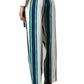 Striped Sarong Silk Trousers Chloe